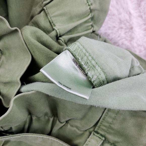 Chelsea and Violet Green Tie Shorts 27 - Picture 3 of 5